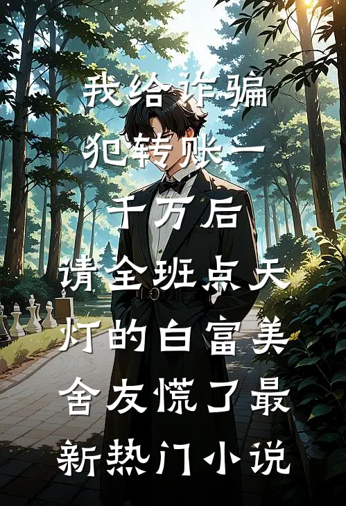 我给诈骗犯转账一千万后，请全班点天灯的白富美舍友慌了最新热门小说