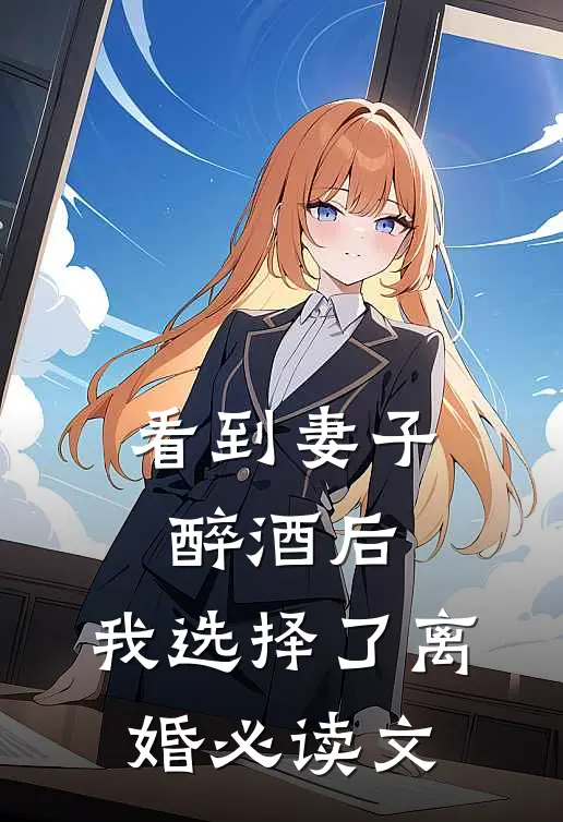 看到妻子醉酒后，我选择了离婚必读文