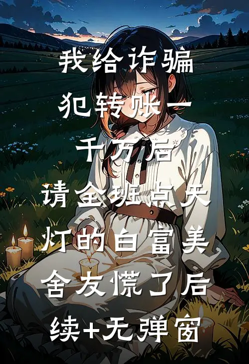 我给诈骗犯转账一千万后，请全班点天灯的白富美舍友慌了后续+无弹窗