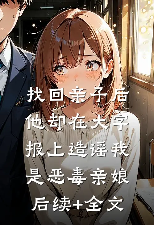 找回亲子后，他却在大字报上造谣我是恶毒亲娘后续+全文