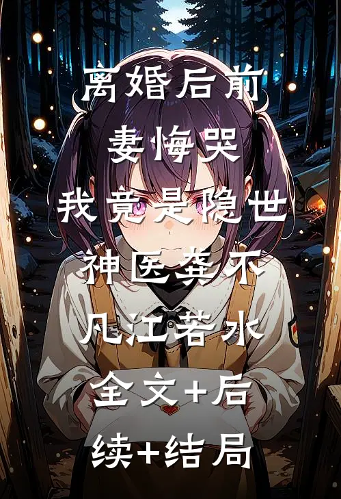 离婚后前妻悔哭，我竟是隐世神医龚不凡江若水全文+后续+结局
