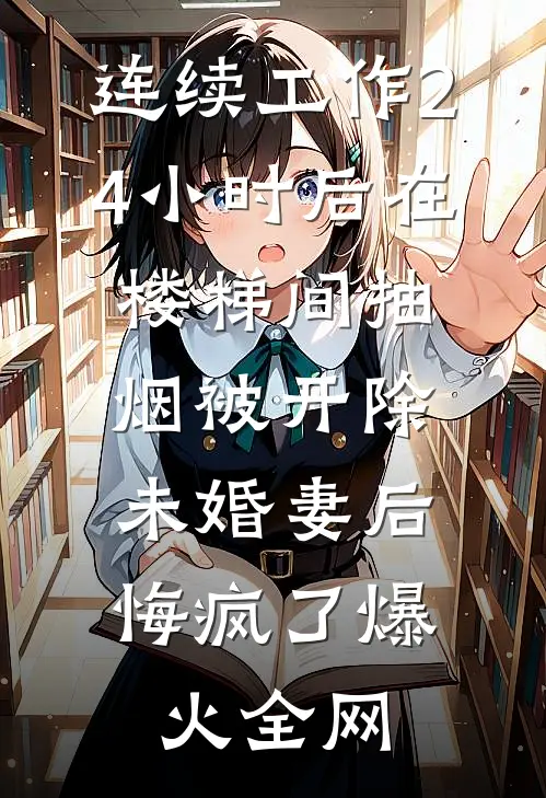 连续工作24小时后在楼梯间抽烟被开除，未婚妻后悔疯了爆火全网