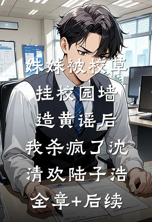 妹妹被校草挂校园墙造黄谣后，我杀疯了沈清欢陆子浩:全章+后续