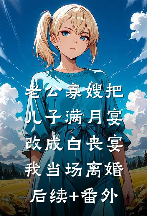 老公寡嫂把儿子满月宴改成白丧宴，我当场离婚后续+番外