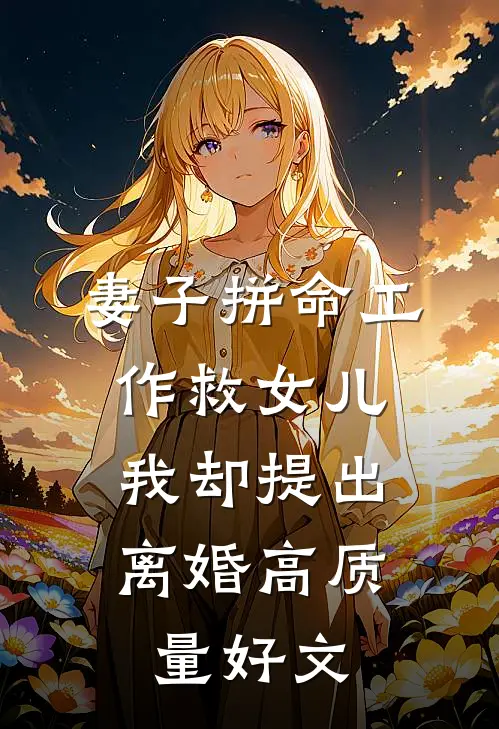 妻子拼命工作救女儿，我却提出离婚高质量好文