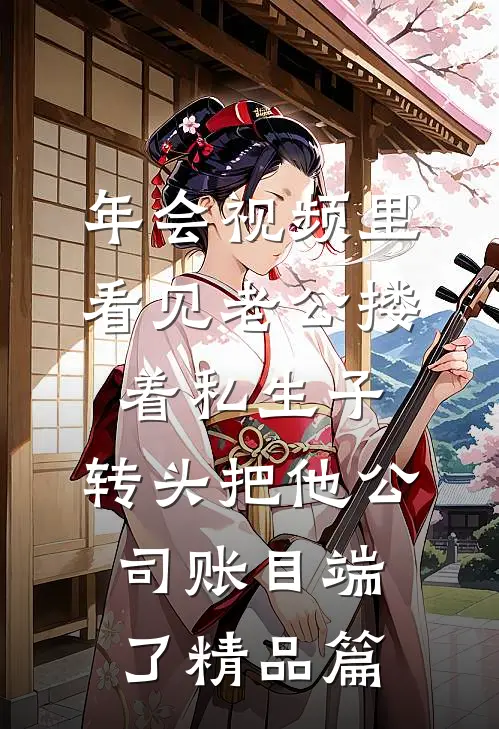 年会视频里看见老公搂着私生子，转头把他公司账目端了精品篇