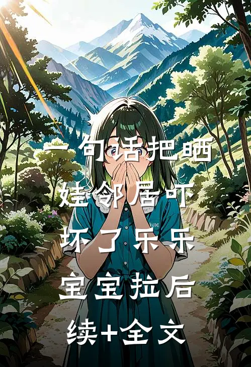 一句话把晒娃邻居吓坏了乐乐宝宝拉后续+全文