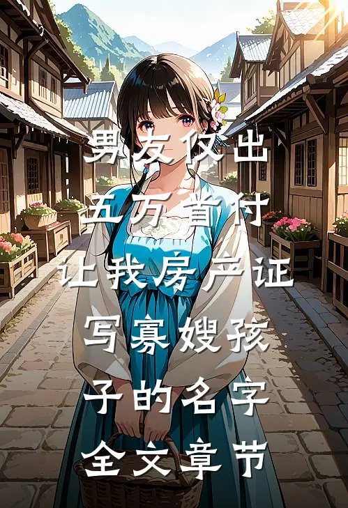 男友仅出五万首付，让我房产证写寡嫂孩子的名字全文章节