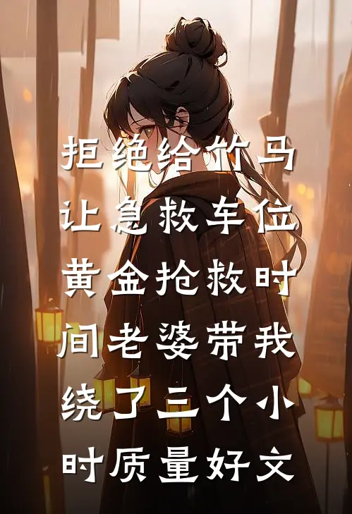 拒绝给竹马让急救车位，黄金抢救时间老婆带我绕了三个小时质量好文